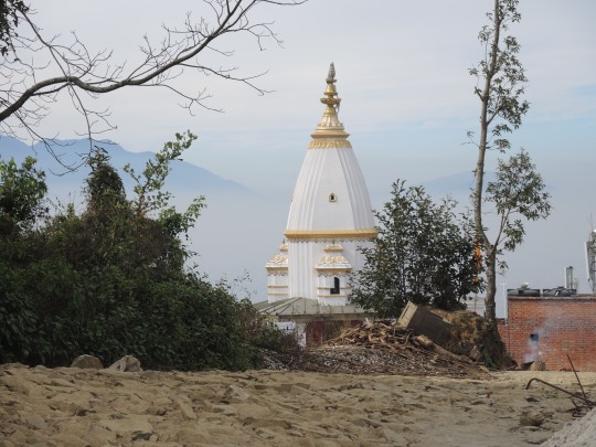 Ashram under bygging Camcha, Nepal