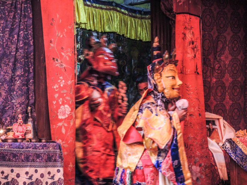 Buddhist Festival in Beding, Rolwalling, Himalaya, Nepal