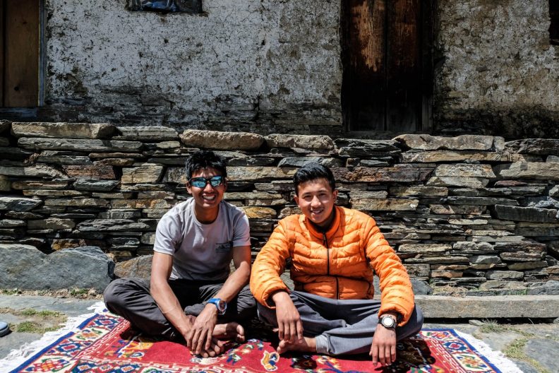 Gelbu and Tsering Sherpa