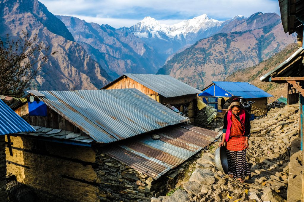 Abigaun in Nepal