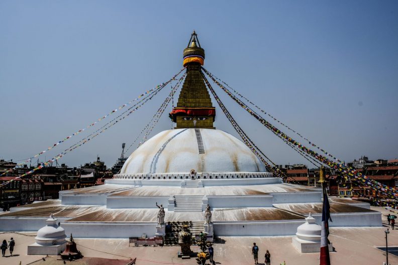 Stupa in Boudha, Kathmandu, Nepal