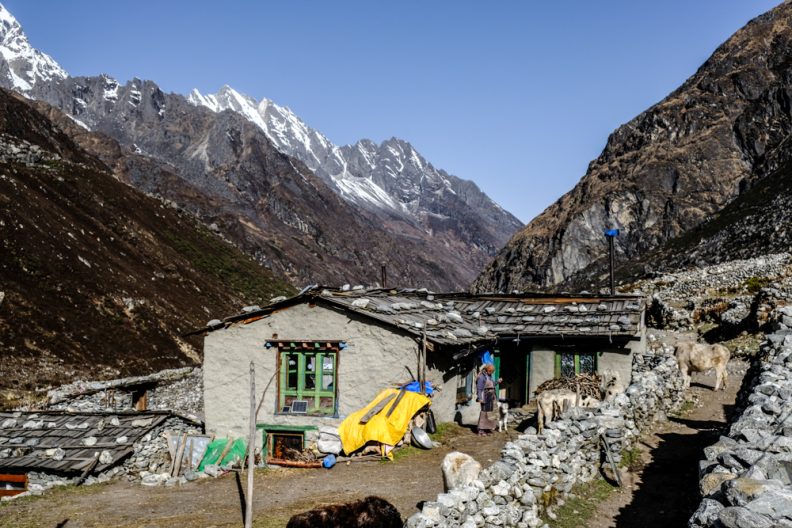 Na village in Rolwaling, Himalaya, Nepal