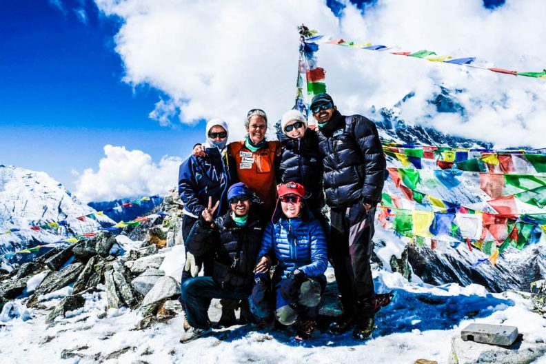 Kyanjin Ri 4.650 moh in Himalaya Nepal