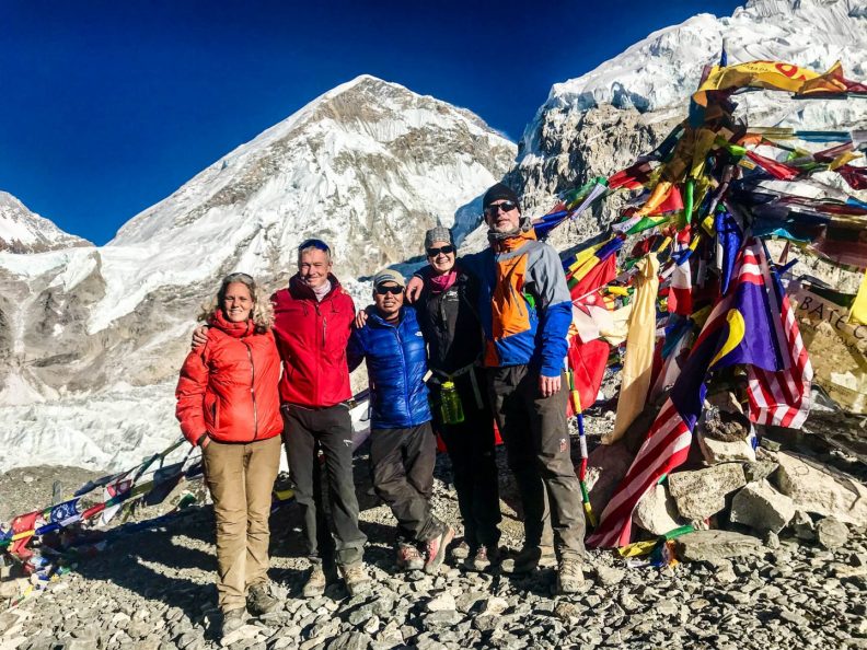 Everest Basecamp in Himalaya, Nepal