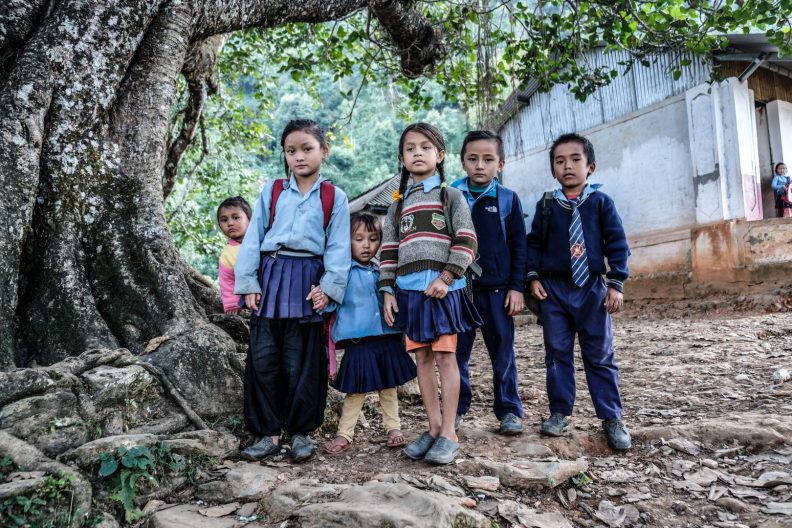 School children in Nepal
