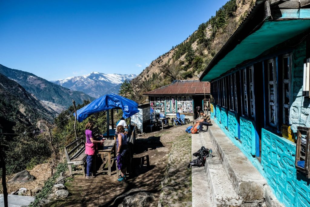 Guesthouse with a view in Rimche, Langtang Valley, Nepal