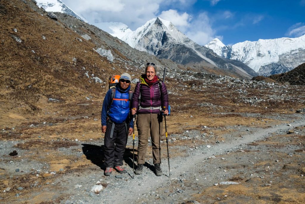 Island Peak in Everest region, Nepal